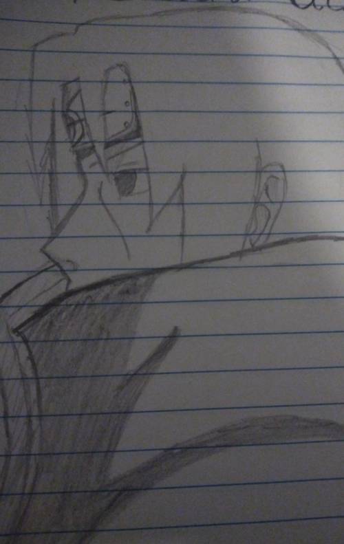 In what year did the coloninst found america? and here you go a drawing of itachi btw this was my f