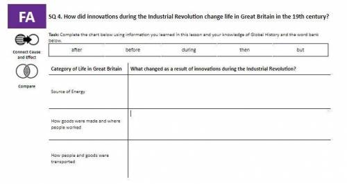 How did innovations during the Industrial Revolution change life in Great Britain in the 19th centu