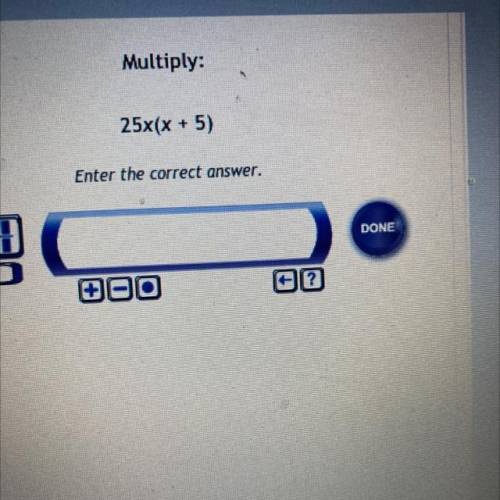 25x(x + 5)
80 points I need answer ASAP
