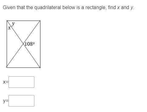 URGENT PLEASE HELP! BRAINLIEST 20 POINTS

Given that the quadrilateral below is a rectangle, find