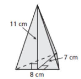 The surface area of the pyramid is

square centimeters.
fill in blank plz dont waste my points.