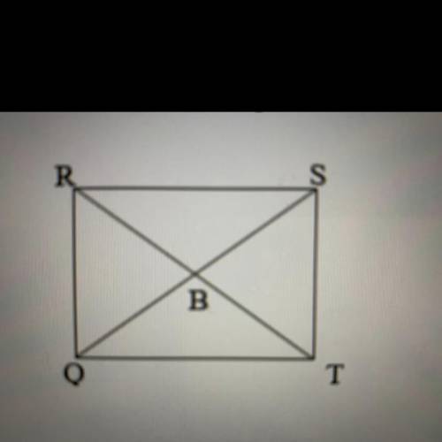 Please help I don’t have anymore points.

QRST is a rectangle. If SQ = 24 inches and BQ = 5x - 18,