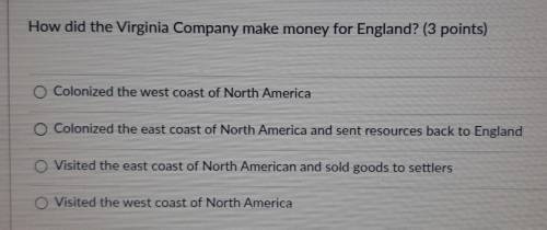 How did the virginia company make money for England