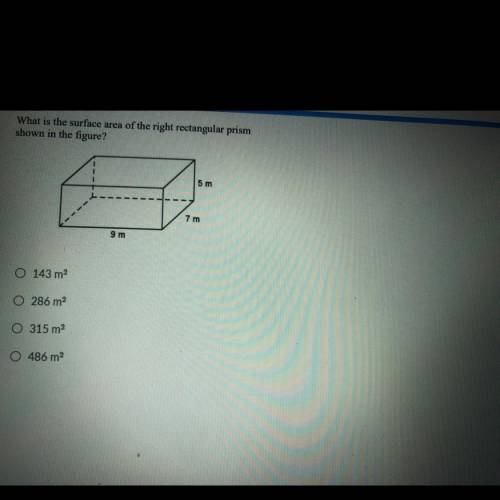 What surface area right rectangular prism