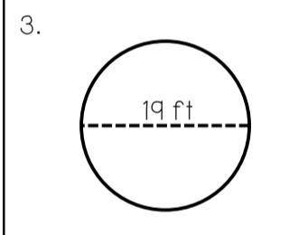 25 points! First RIGHT answer gets brainliest!

Given this circle what is the appropriate radius,