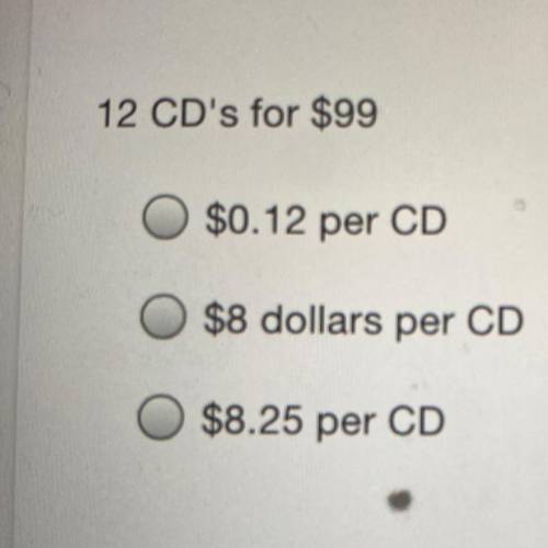 12 CD's for $99 is???