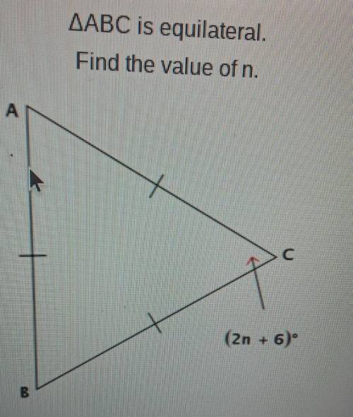 Find the value of n