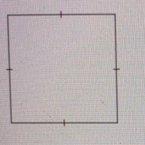 Classify the shape as precisely as possible based on its markings.

A) Rhombus
B) Parallelogram
C)