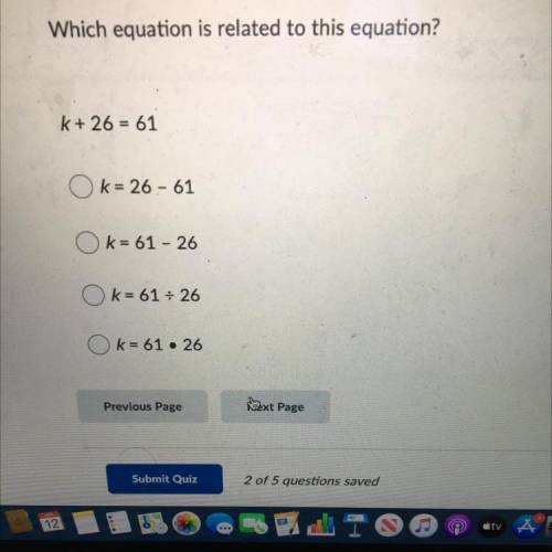 What would be the equation for this and the answer