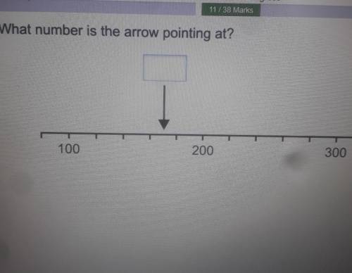What number is the arrow pointing at??