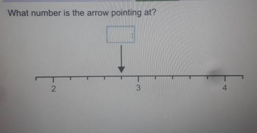 What number is the arrow pointing at?