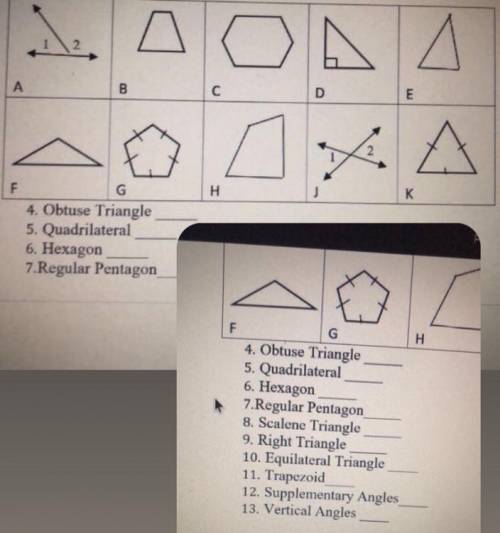 can someone help me with this, i don’t understand, do we have to like name each shape ?? if so plea