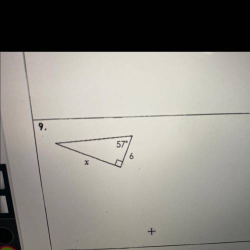 What’s the value of x trigonometry question
