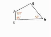 What is the measure of angle G?