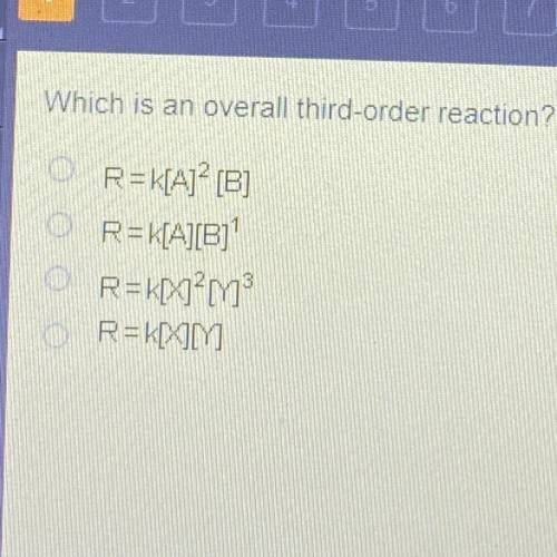 What is an overall third-order reaction?