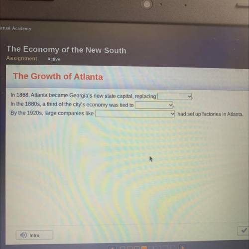 In 1868, Atlanta became Georgia's new state capital, replacing

In the 1880s, a third of the city'