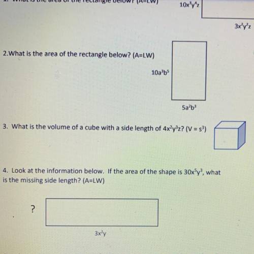 What is the volume of a cube with a side length of 4x^2y^3z? (V=s3