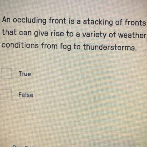 please help!! I’m really confused because it’s actually supposed to be called occluded front but th