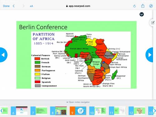 Think about the ethnic/ tribal map of Africa versus the country borders that the European Nations h