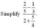 Simplify (image included)