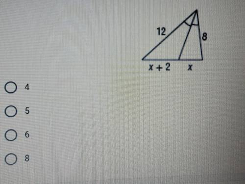 What's the value of x in the figure below