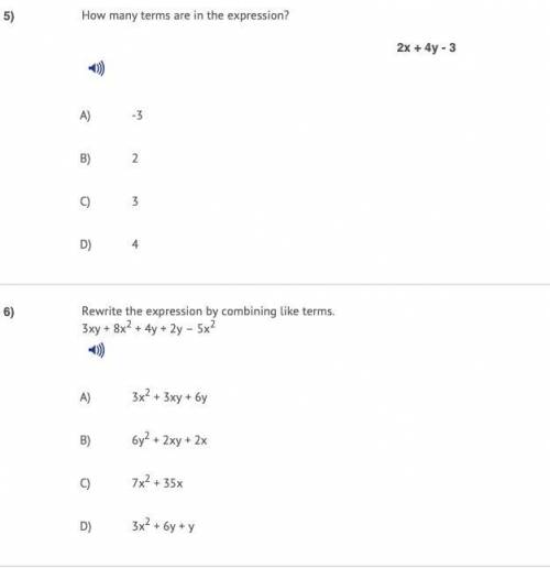 Help me with 5 and 6 please