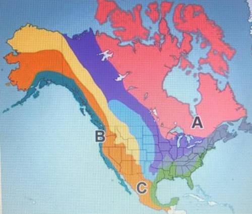 Identifying regions of North America Study the map and then answer the questions using the drop-dow