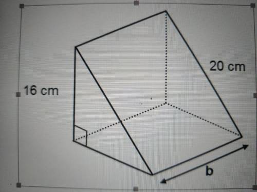 Plzzzzzzzzz help

Volume of the following triangular prism is 960 cm3…
a) Determine the length of