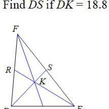 Find DS if DK= 18.8 (Answer plzzz)