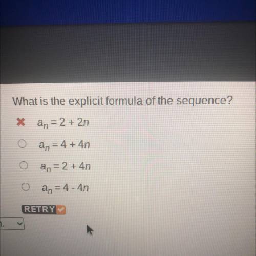 What is the explicit formula of the sequence?