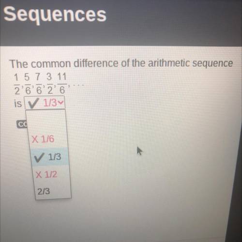 The common difference of the arithmetic sequence