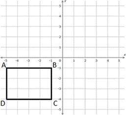 Image is attached

Rectangle ABCD is translated according to the rule (x, y) → (x + 6, y) to recta