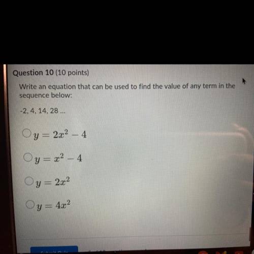 PLEASE HELP WITH THIS QUESTION THE ANSWER CHOICES AND EVERYTHING IS IN THE PICTURE HELPP ASAP