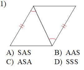 A) SAS 
B) AAS 
C) ASA 
D) SSS