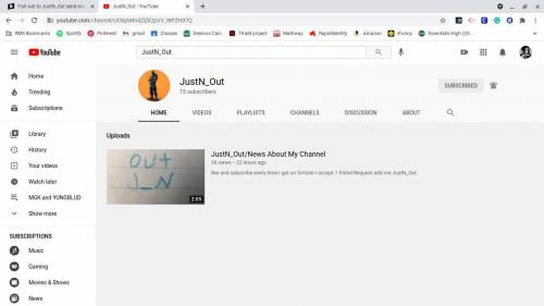 Y’all sub to JustN_Out send me a Screen shot of it that says you liked and subscribed and turned on