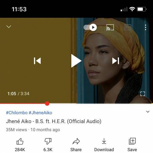 Why is Jhené Akio your favorite music ?