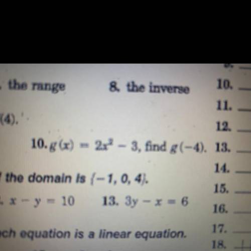 CAN YOU ANSWER QUESTION #10 PLEASE . THIS IS A TEST .