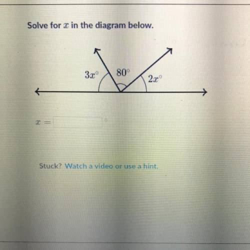 Someone please solve x for me