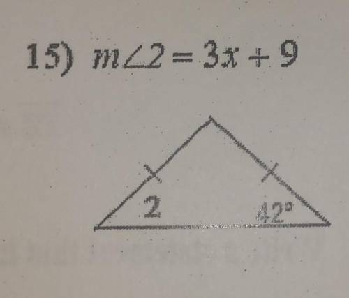 Please help me with this question, I need to know what X equals