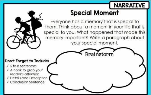 What is one of your special moments?