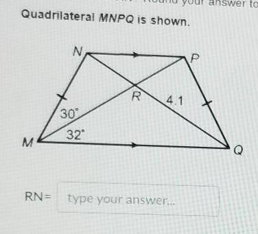 if MP =5.9, what is RN? round your answer to the nearest tenth. write NA if there is not enough inf
