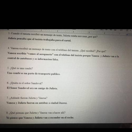 If you speak Spanish, check if I made any mistakes? My teachers a strict grader.