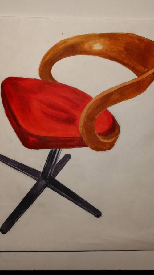 Do you like this design of a chair I made for art class?