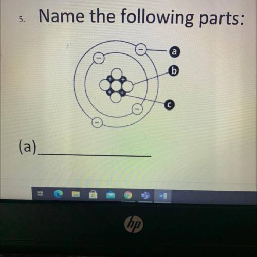Name the following parts:
A—-
B——
C——