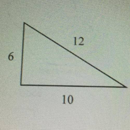 What is the perimeter of the triangle? 
What is the area of the Triangle?