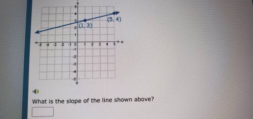 What is the slope of the line shown above?