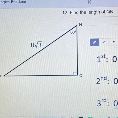 Find the length of QN.