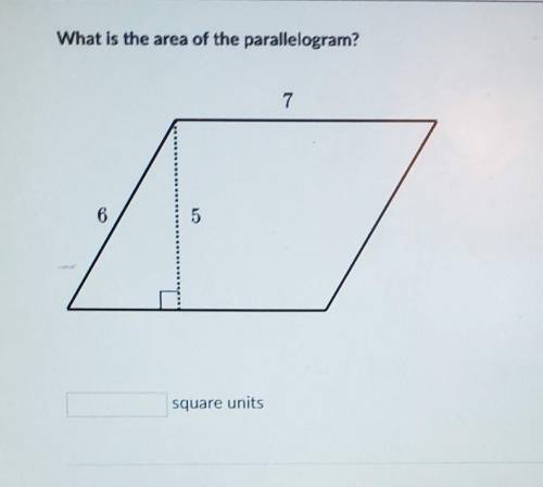 What are the square units