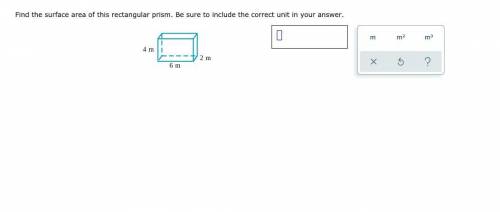 Please help, its about the surface area of a rectangular prism