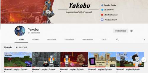 Can someone sub to my youttube pls, its called Yakobu, im trying to get to 100 subs